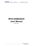 MYD-SAMA5D3X User Manual