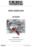 VIDEO BORESCOPE AX-B250