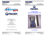 Miltronics 10141-DH500 User Manual Rev 2.7
