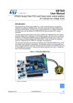 STM32 Nucleo Pack FOC and 6-step motor control platform for 3