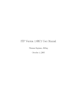 ITP Version 1.0RC1 User Manual