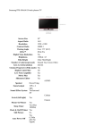 Samsung PPS-50A656 50-inch plasma TV Screen Size 50" Aspect