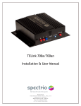 TELink 700a/700an Installation & User Manual