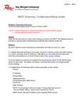 SMTP Scanning Configuration/Setup Guide