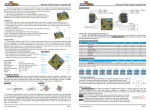 Manual of Multi copter Controller I86 Manual of Multi