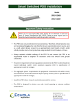 SPDU-D308x DC Series PDU Installation Manual