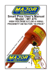 Smart-Prox MT475 User`s manual 19-8-2003