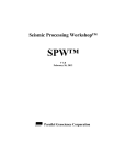 SPW3 manual rev 5 - Parallel Geoscience Corporation