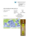 apex profiler user manual - CSIRO Marine and Atmospheric Research