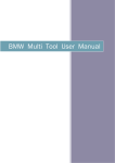 BMW Multi Tool User Manual - Car OBD2 Tools global supplier