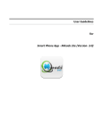 User Guidelines For Smart Phone App - Mleads Lite (Version