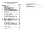 ULTIMETER® 100 OWNER`S MANUAL