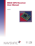 MS20 GPS Receiver User Manual