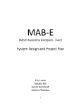 System Design and Project Plan