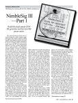 NimbleSig III - Part I