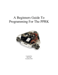 A Beginners Guide To Programming For The PPRK