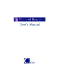 User`s Manual - The MIRROR of Beauty