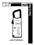 INSTRUCTION MANUAL - Calright Instruments