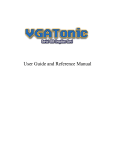 VGATonic Guide in Progress - Don`t Quit Your Day Job