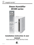 Steam Humidifier SK300 series