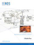 USER MANUAL ENDOVUE 24 SURGICAL DISPLAY
