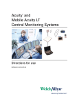 Acuity and Mobile Acuity LT Central Monitoring Systems
