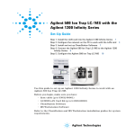 Agilent 500 Ion Trap LC/MS with the Agilent 1200 Infinity Series