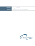 ML4000 User`s Guide - Ototronix Diagnostics