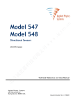 Model 547 Model 548 - 北京诚思嘉科技有限公司Beijing iGyro