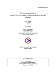 Development of a Low-Cost Automated Crash Notification System