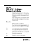 SCC-RTD01 Resistance Temperature Detector