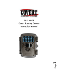 Instruction Manual - Covert Scouting Cameras