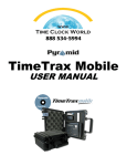 Pyramid TimeTrax Mobile Time System User Manual