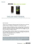 ENGLISH USER MANUAL - JBMM.FR Addict à ARCHOS