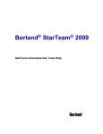 StarTeam Command-line Tools Help