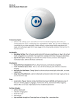 RB-Orb-01 Sphero Bluetooth Robotic Ball Product