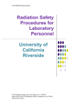 TABLE OF CONTENTS - Environmental Health & Safety