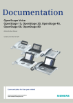Documentation OpenScape Voice OpenStage 15