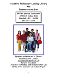 Assistive Technology and Demonstration Lab