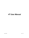 4T User Manual - Luxottica Service Center Knowledgebase