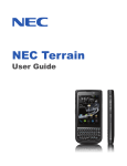 NEC Terrain™ User Manual - NEC Corporation of America