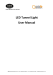LED Tunnel Light User Manual