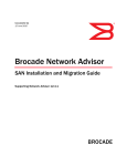 Brocade Network Advisor SAN Installation and Migration Guide, v12