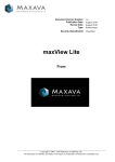 maxView Lite Introduction