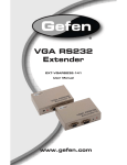 VGA RS232 Extender