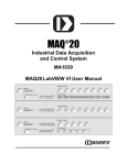 LabVIEW VIs for MAQ20 User Manual