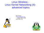 Linux Wireless - Linux Kernel Networking (4)
