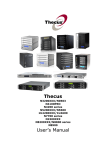 Thecus User`s Manual