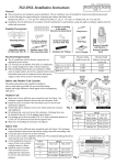 TGL/DGL Installation Instructions