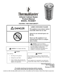 Infrared Cabinet Heater Product Manual MODEL